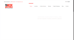Desktop Screenshot of boxbros.com
